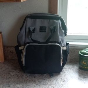Land Mommy and Baby Backpack Diaper Bag
